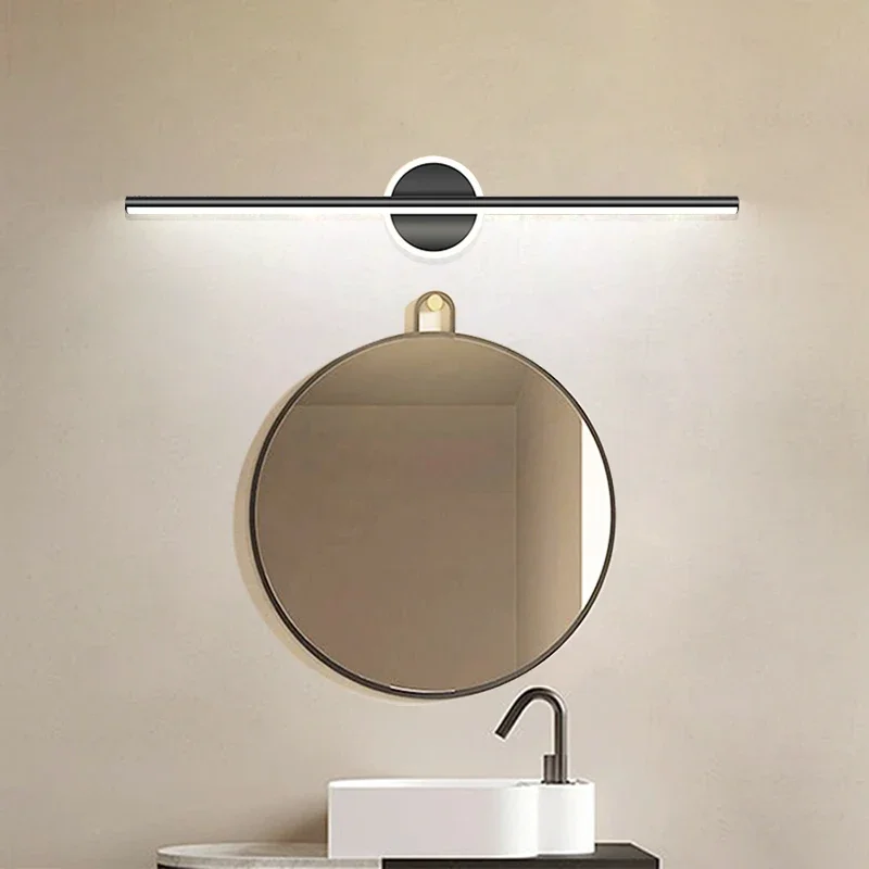 Home Bathroom Mirror - Modern LED Mirror Lamp 40/55cm Wall