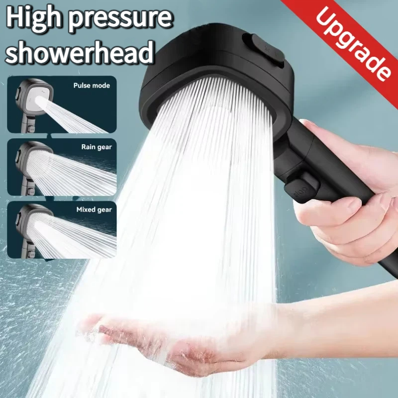 Tiny Home Bathroom Kit - High Pressure Shower Head 3 Modes