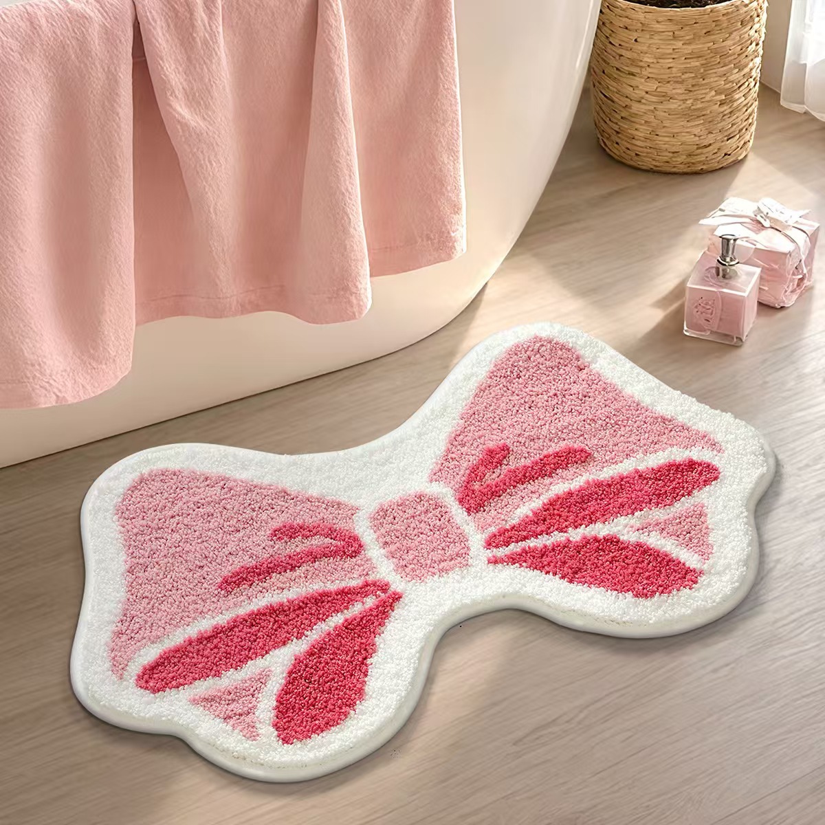Home Made Bathroom Vanity - VIKAMA Mat Dustproof Absorbent Bathroom Moisture-proof