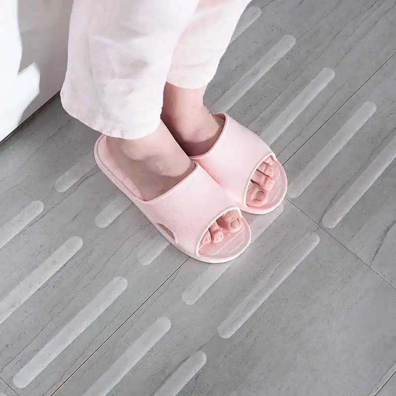 Home Bathroom Floor Mats - Bathroom Shower Anti-slip Strips Self-adhesive Transparent