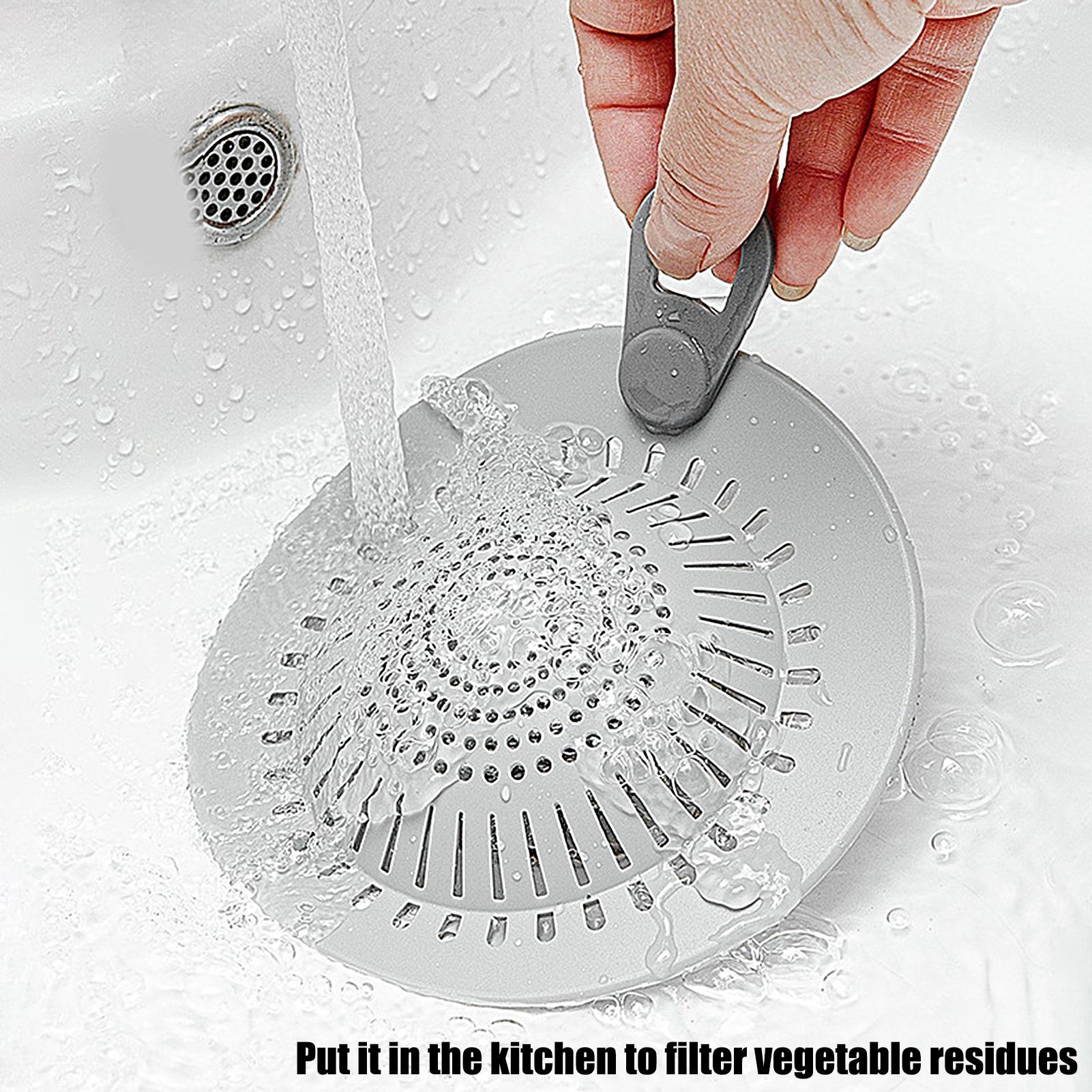 Home Bathroom Floor Mats - Silicone Floor Drain Cover Bathroom Sewer
