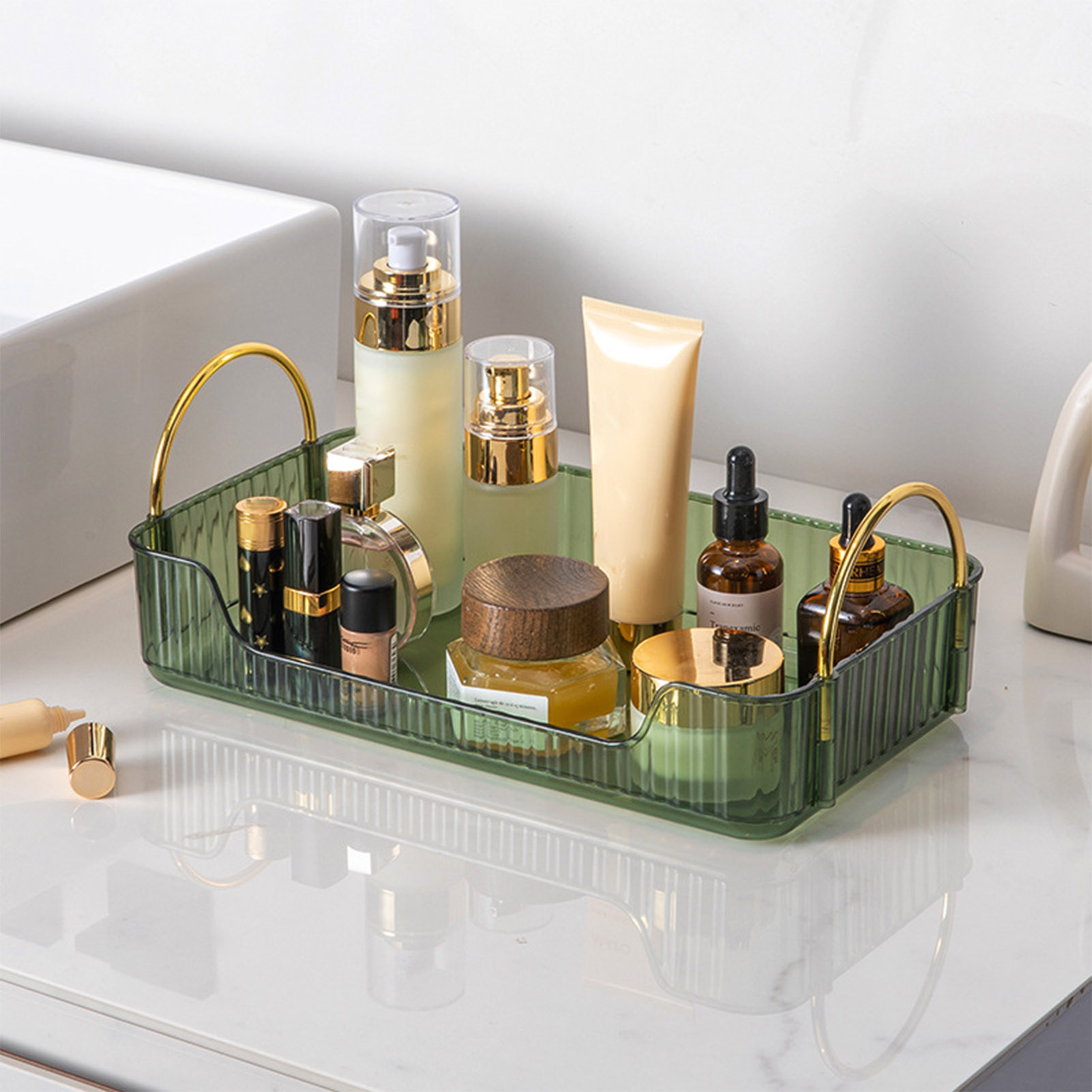 Bathroom Organizer Rack Light  - Tiny Home Bathroom Kit recension och pris