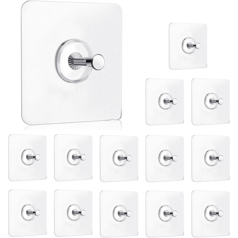 14 Pack Adhesive Wall Hooks No - Home Bathroom Wall Decor recension och pris
