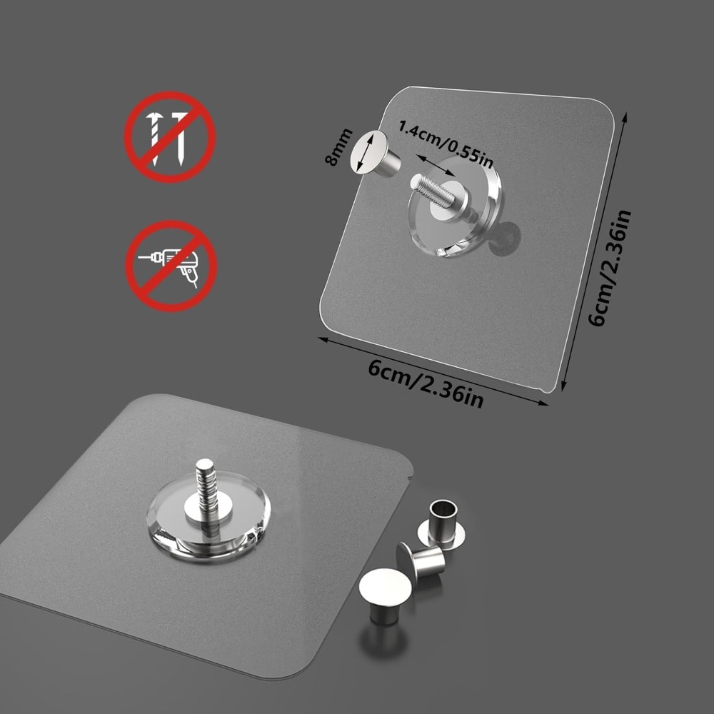 14 Pack Adhesive Wall Hooks No - Home Bathroom Wall Decor recension och pris
