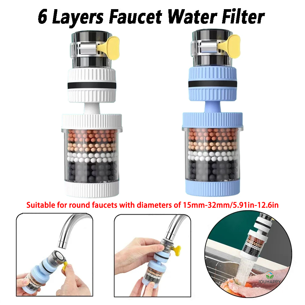 Universal Shower Faucet 6 Laye - Home Bathroom Renovation recension och pris