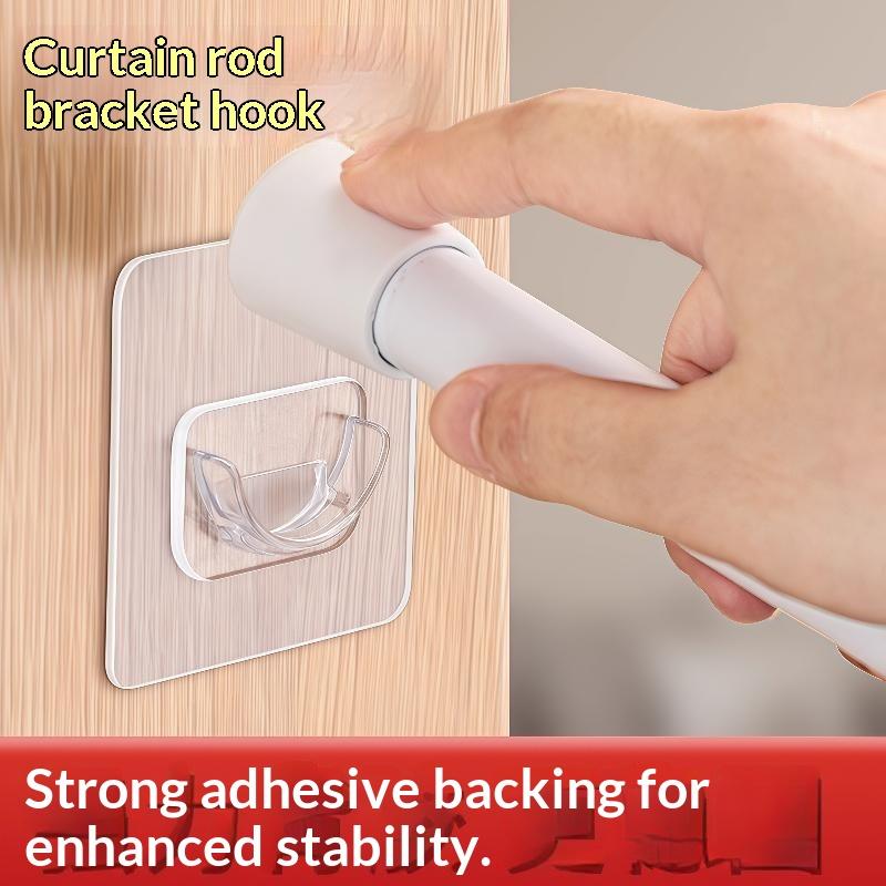 No Drill Transparent Self Adhe - Home Bathroom Wall Decor recension och pris