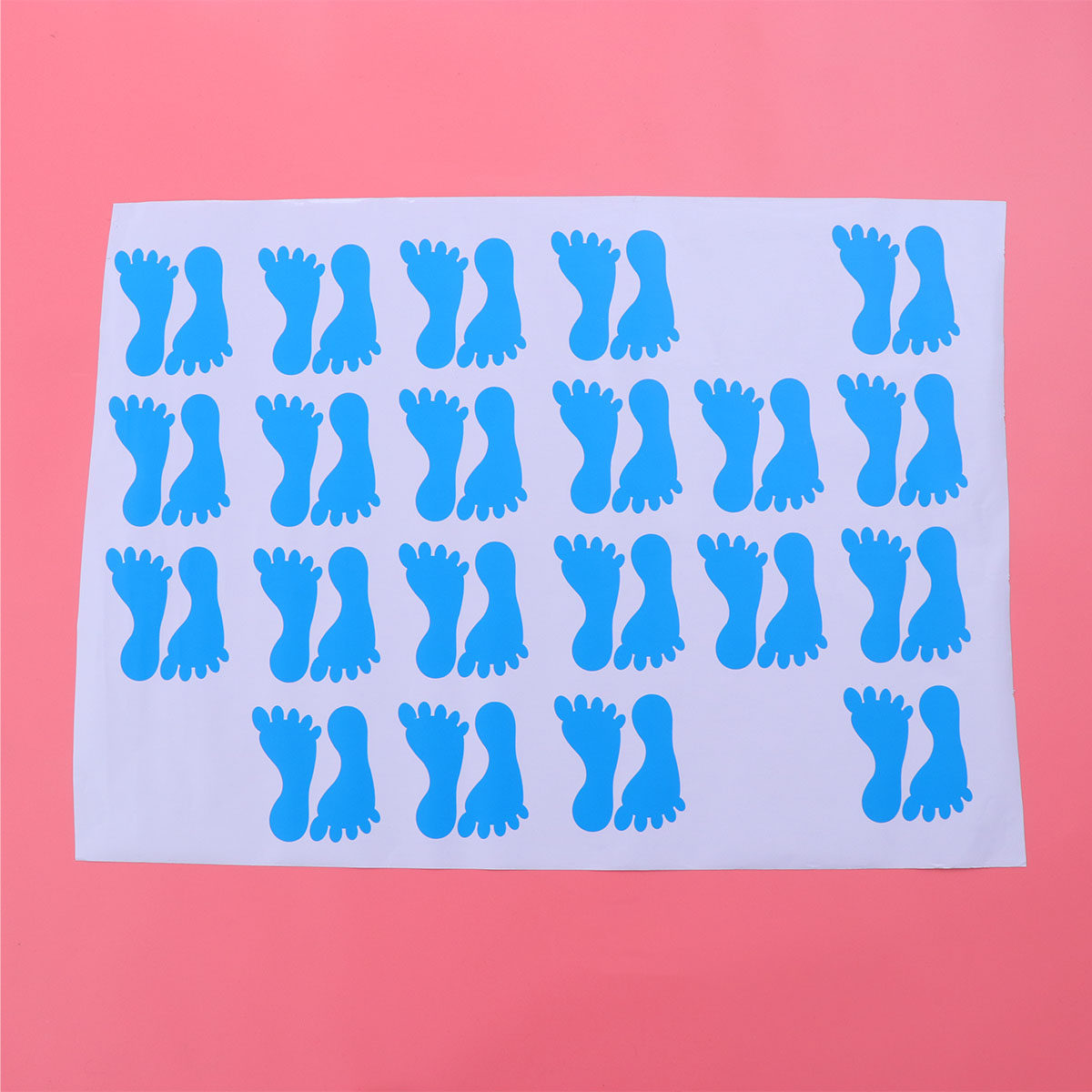 20 Pairs Footprint Floor Stick - Home Bathroom Wall Decor recension och pris