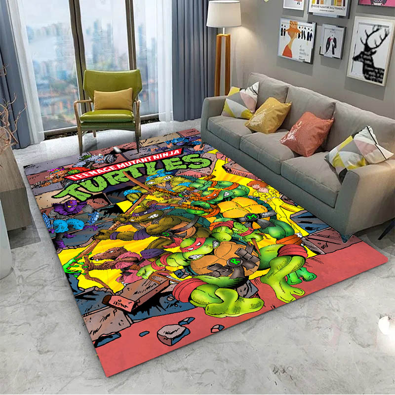 T-Teenages-mutant-Ninjas-Turtl - Home Bathroom Floor Mats recension och pris