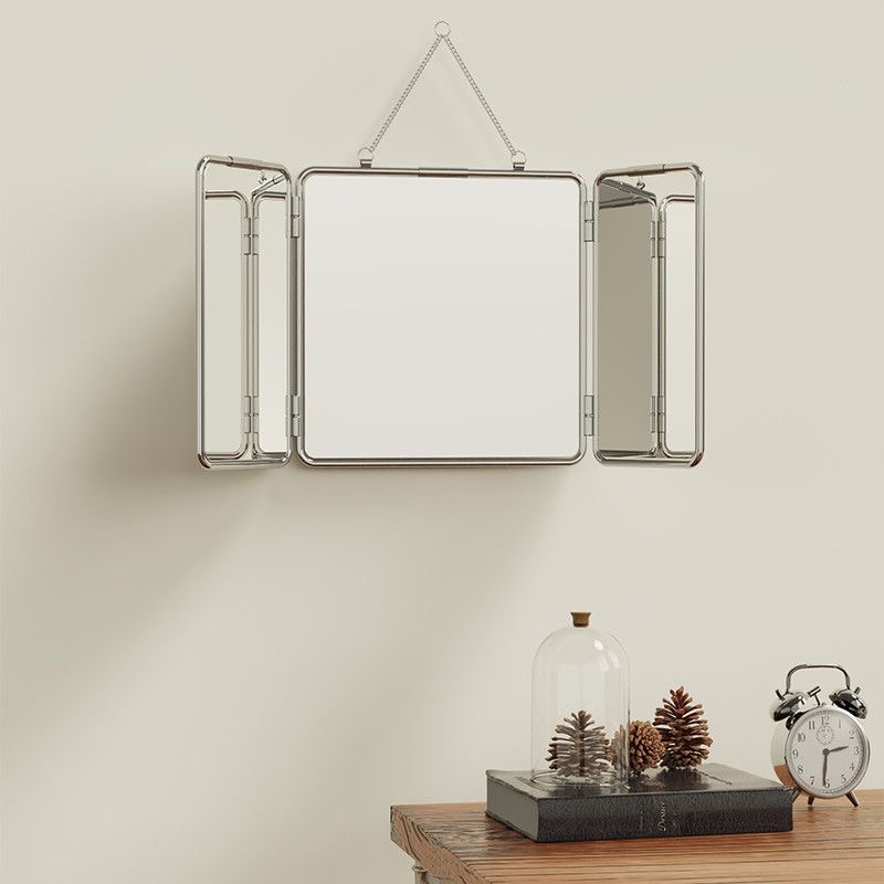 Ins Style Square Three Fold Wa - Home Bathroom Mirror recension och pris