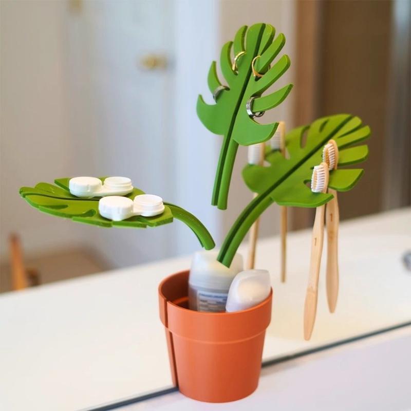 【Nice】Mirror Monstera Bathroom - Home Bathroom Renovation recension och pris