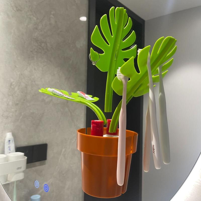 【Nice】Mirror Monstera Bathroom - Home Bathroom Renovation recension och pris