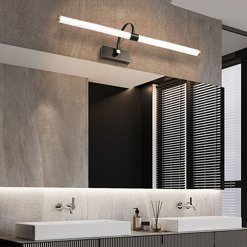 Modern Brass Acrylic LED Wall  - Home Bathroom Mirror recension och pris
