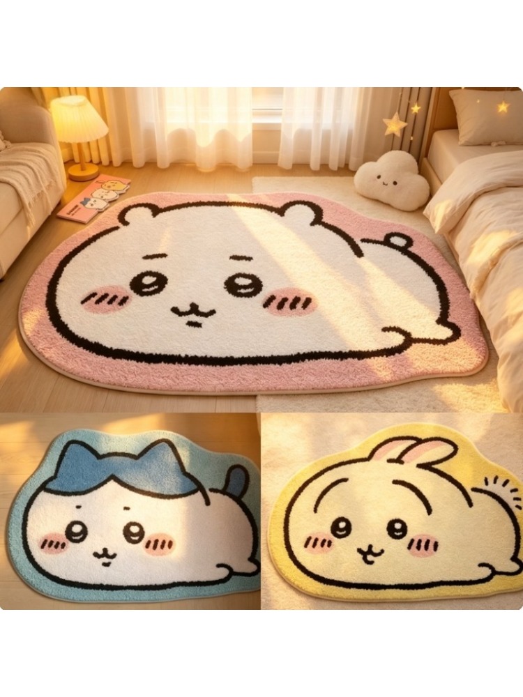 Chiikawa Cartoon Rug Anime Hac - Home Bathroom Floor Mats recension och pris