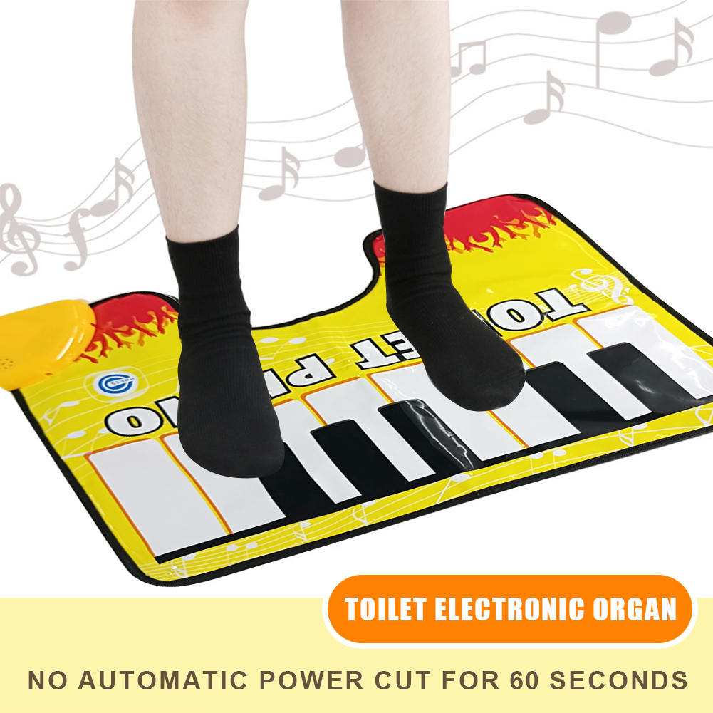 Toilet Piano Mat Novelty Potty - Home Bathroom Floor Mats recension och pris