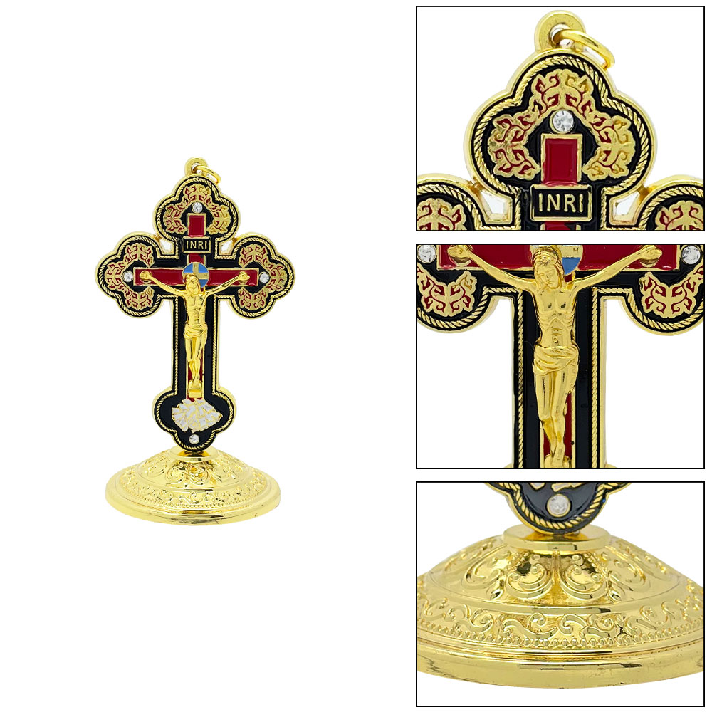 New2026 Catholic Standing Cruc - Home & Bathroom Building Products Pte Ltd Photos recension och pris