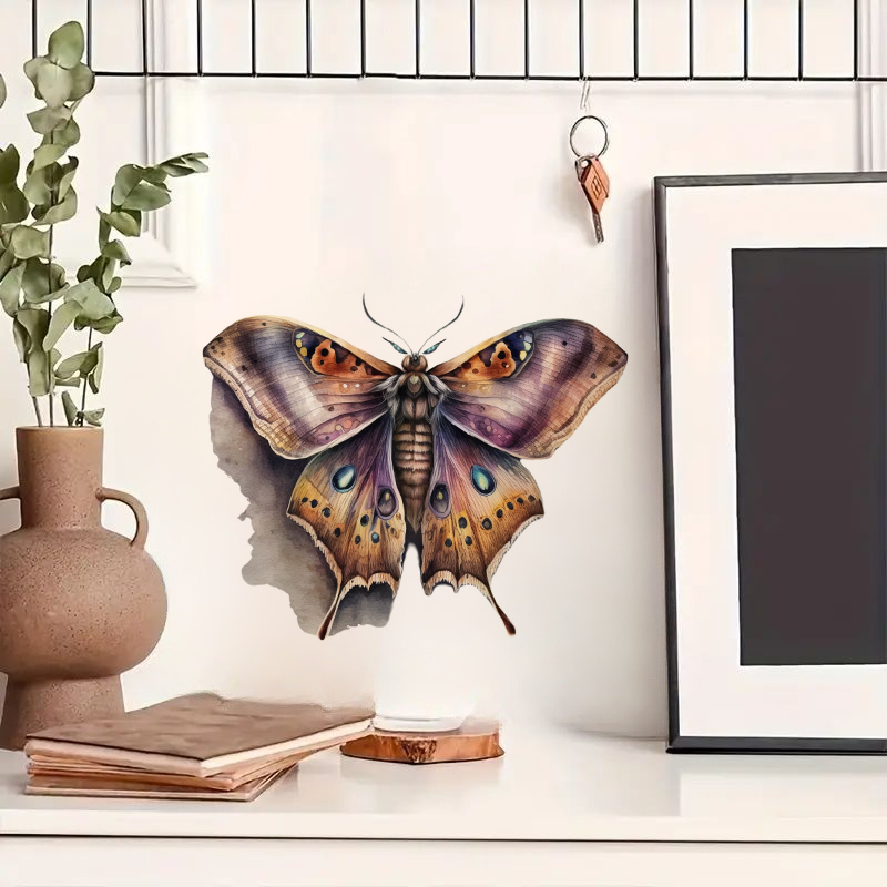 Beautiful Gothic Moth Sticker, - Home Bathroom Window recension och pris