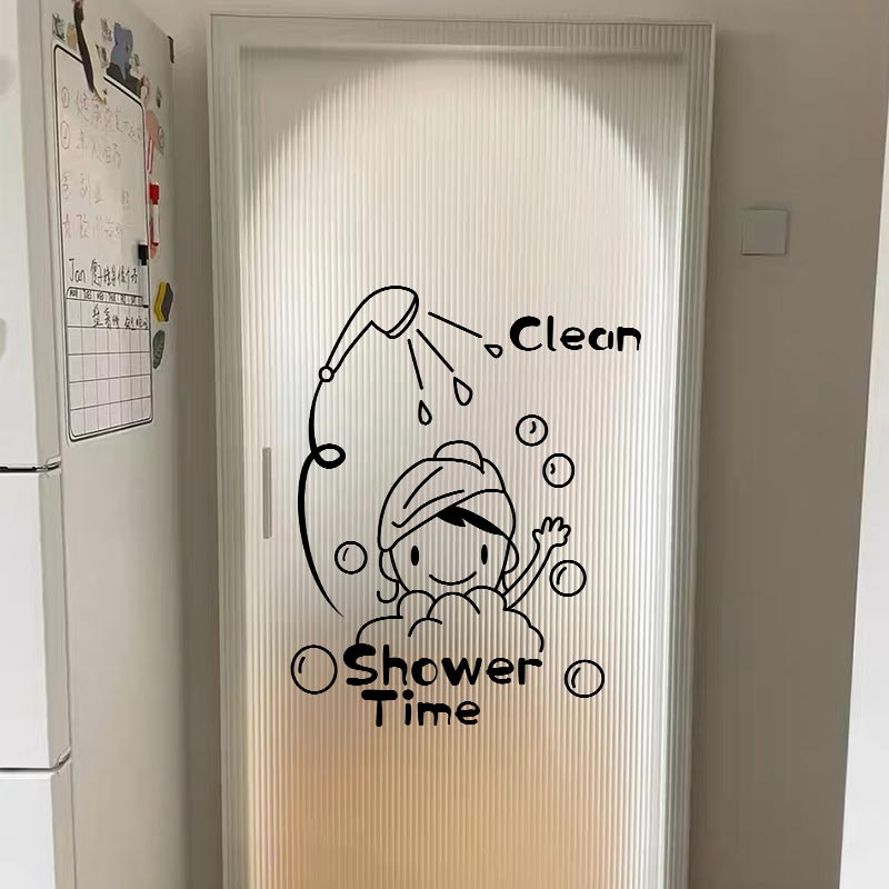 1pc Clean Shower Time Cute Lit - Tiny Home Bathroom Kit recension och pris