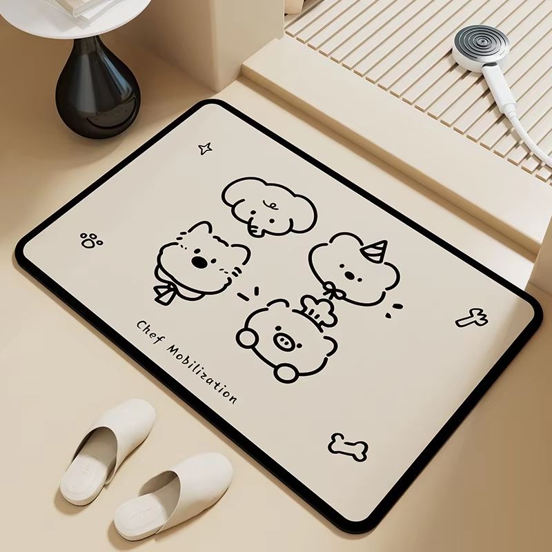 VIKAMA Cute Cartoon-Style Bath - Home Made Bathroom Vanity recension och pris