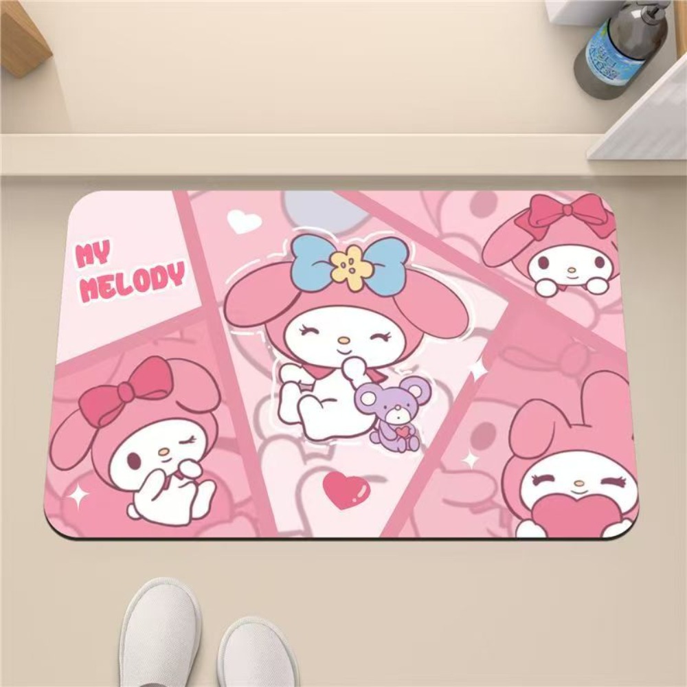 Hello Kitty Non-Slip Absorbent - Home Bathroom Mats recension och pris