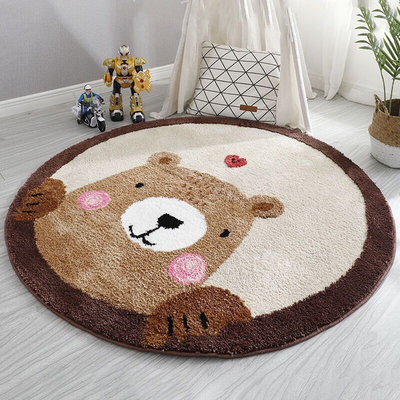 VIKAMA Flannel Cartoon Round C - Home Made Bathroom Vanity recension och pris