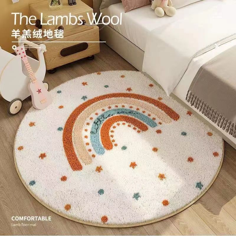 VIKAMA Flannel Cartoon Round C - Home Made Bathroom Vanity recension och pris