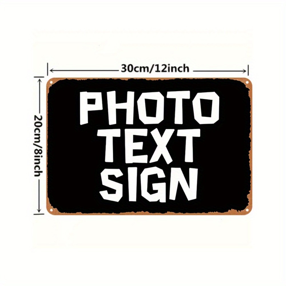 Personalized Image Text Hangin - Home Bathroom Wall Decor recension och pris