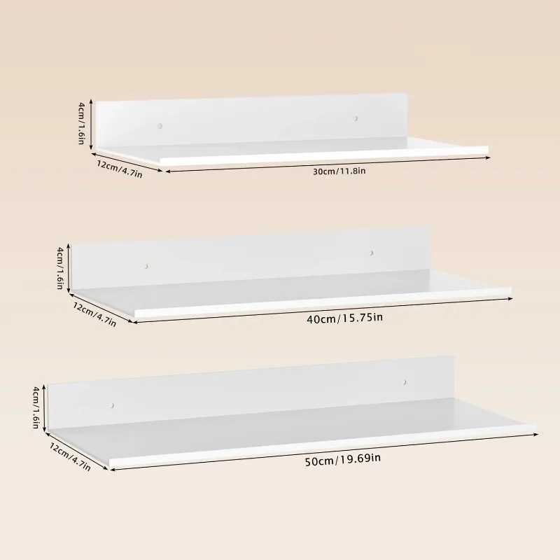 Metal Floating Shelves Wall Mo - Tiny Home Bathroom Kit recension och pris