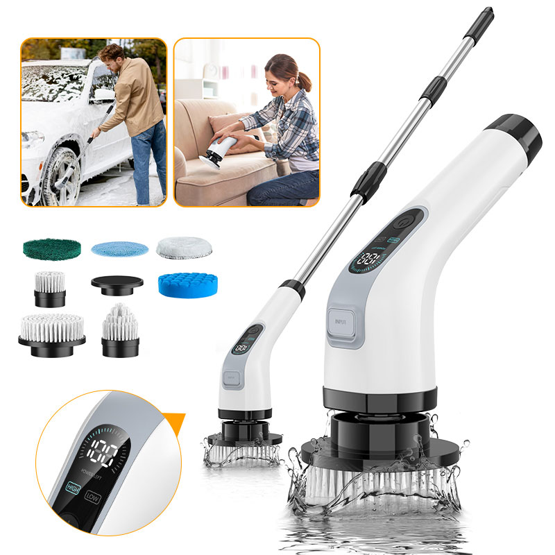Electric Cleaning Brush Cordle - Home Bathroom Renovation recension och pris