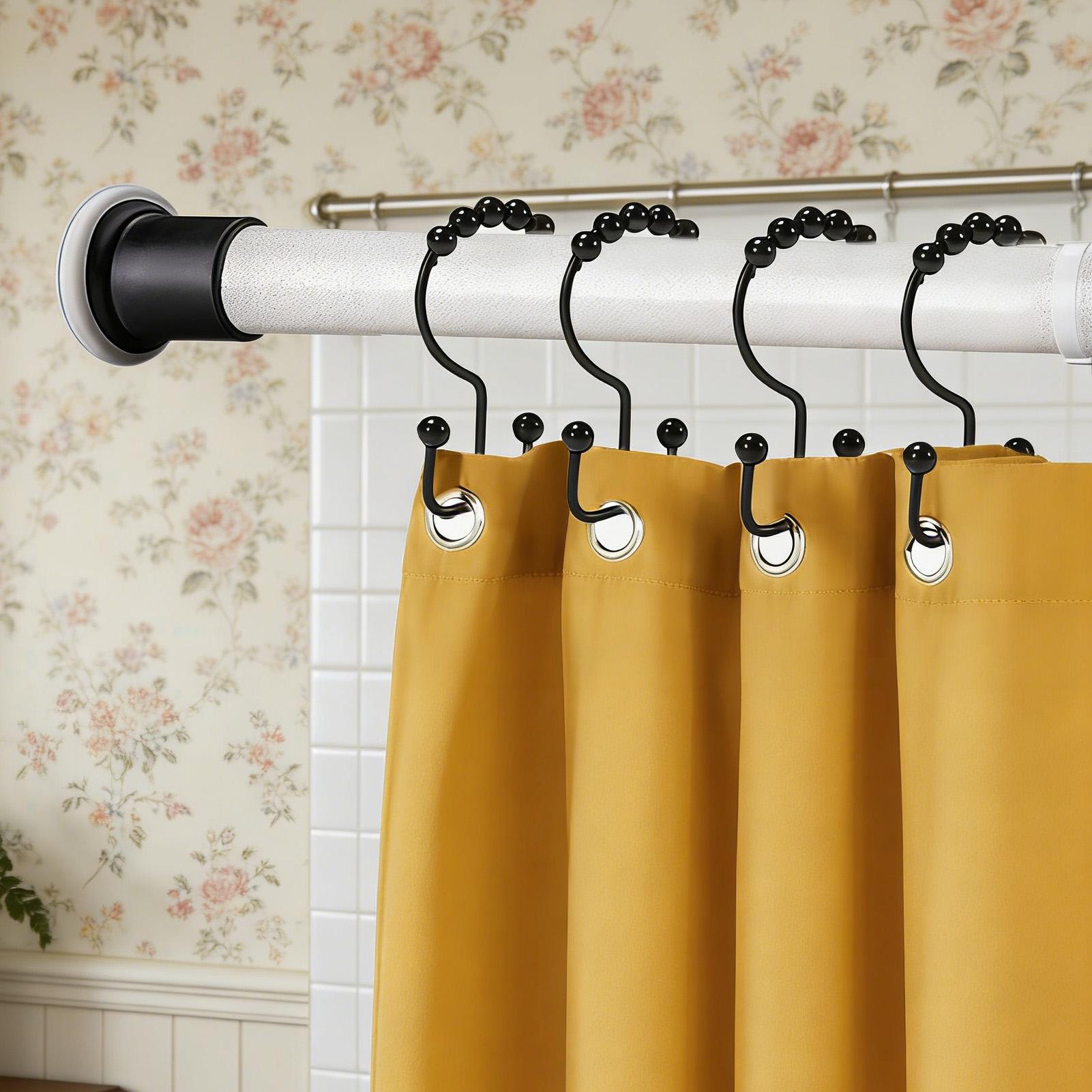Shower Liner Hooks 12 Pieces D - Home Bathroom Window recension och pris