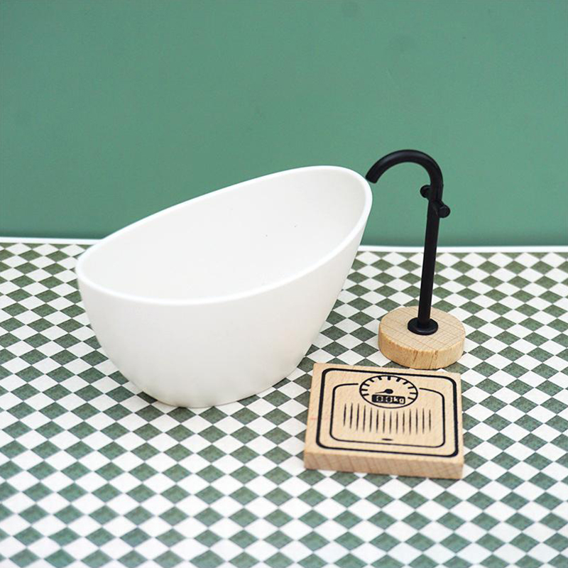 1:6/1:12 Dollhouse Miniature B - Home Bathroom Renovation recension och pris