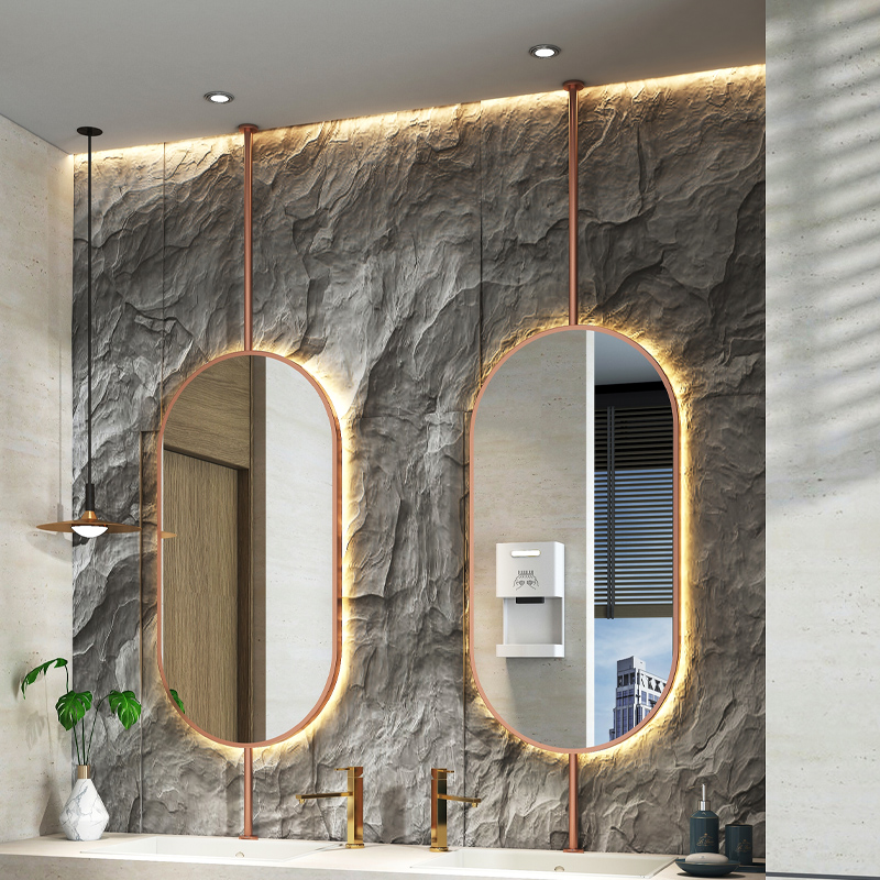 Size60x90cm Ceiling Oval Hangi - Home Bathroom Mirror recension och pris