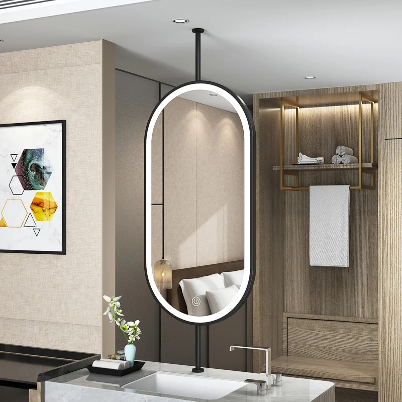 Size60x90cm Ceiling Oval Hangi - Home Bathroom Mirror recension och pris