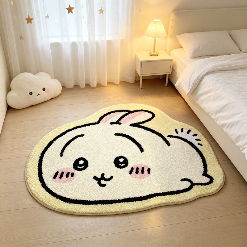 -Chiikawa Cartoon Rug Anime Ha - Home Bathroom Floor Mats recension och pris