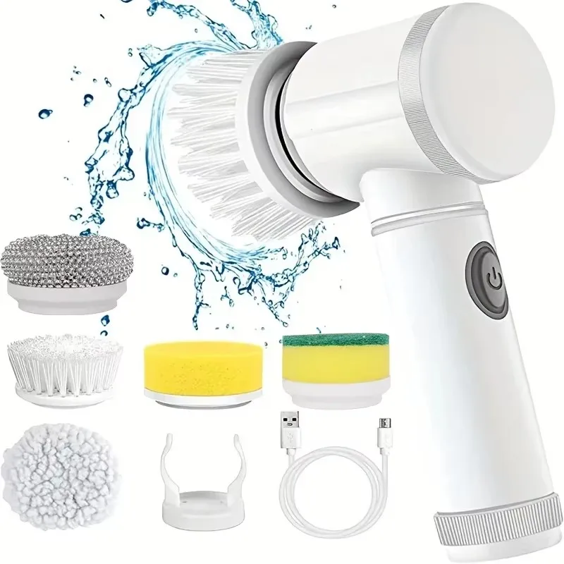 New Cordless Spin Scrubber Ele - Home Bathroom Renovation recension och pris