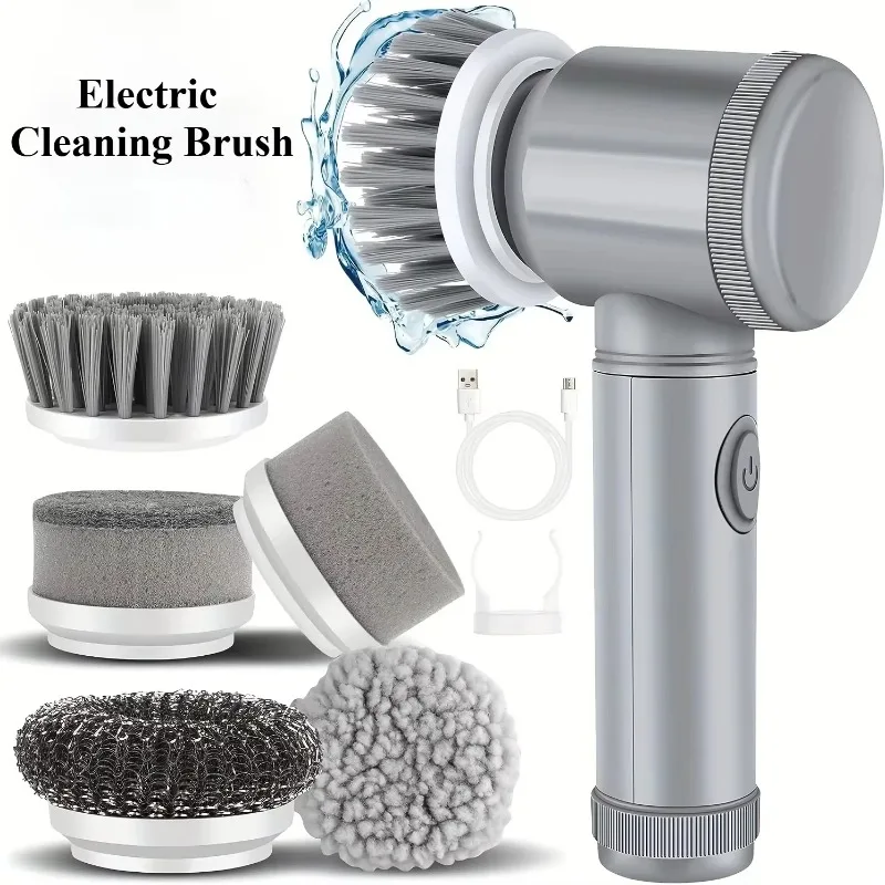 New Cordless Spin Scrubber Ele - Home Bathroom Renovation recension och pris