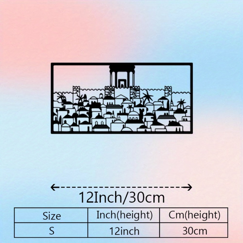 CIFBUY Metal Wall Art Jerusale - Home & Bathroom Building Products Pte Ltd Photos recension och pris