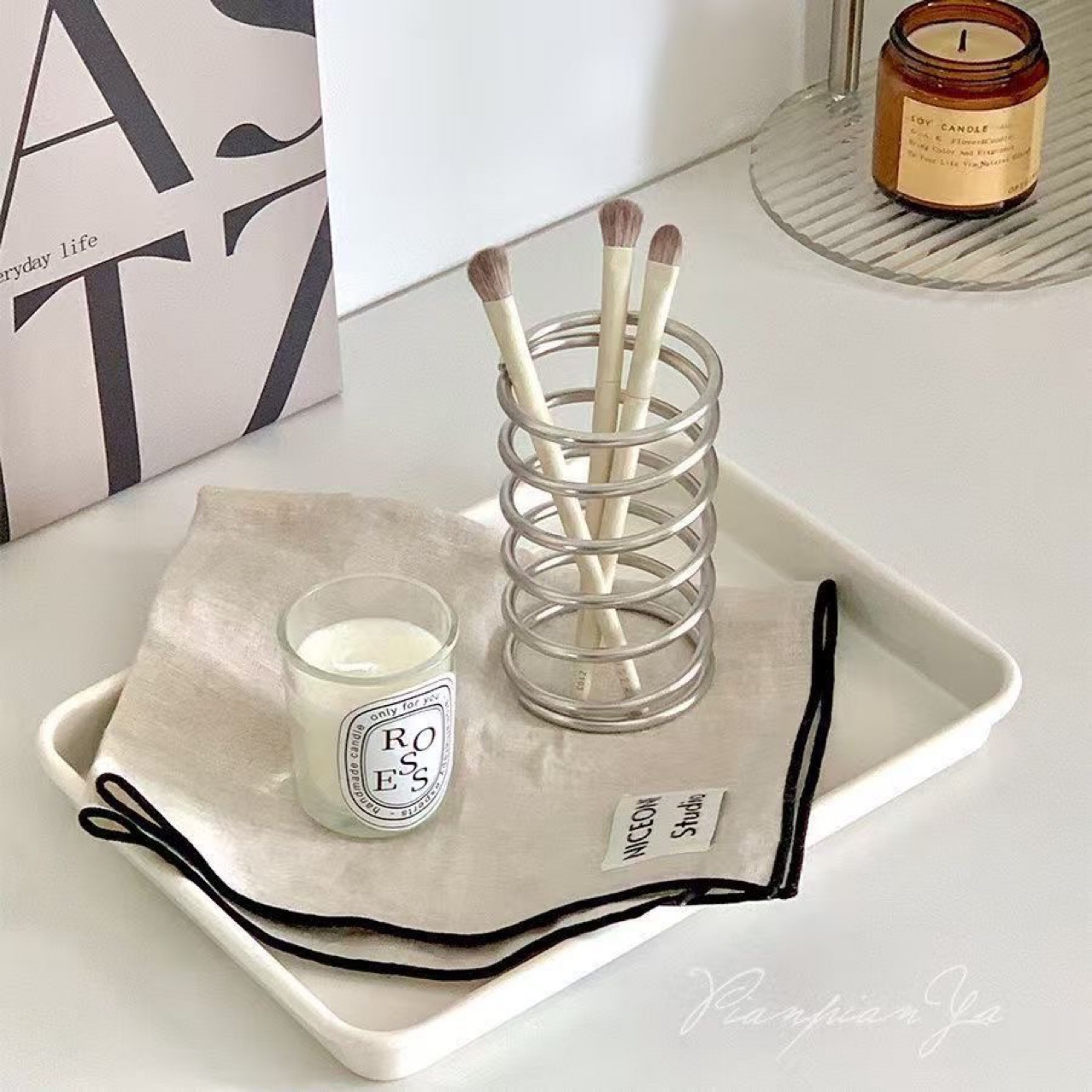Stainless Steel Toothbrush Hol - Tiny Home Bathroom Kit recension och pris